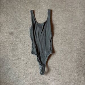 Agolde Dark grey/black bodysuit